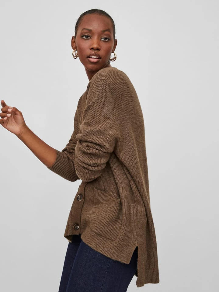 Vila Cardigan "Ril" In Braun 4 Vila Cardigan "Ril" In Braun – Bild 2