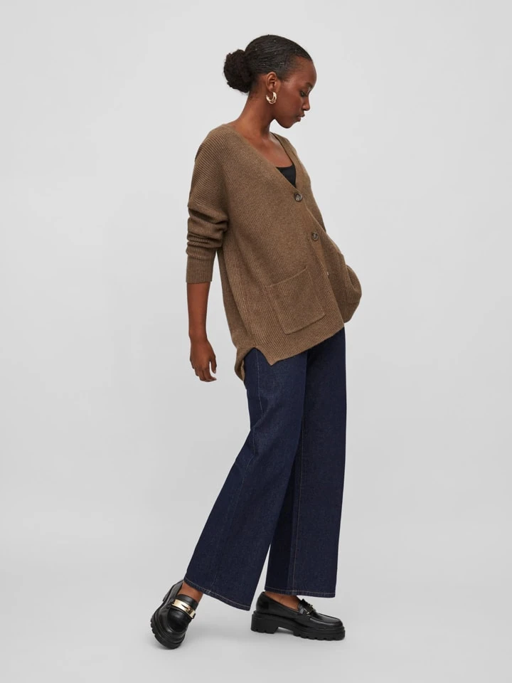 Vila Cardigan "Ril" In Braun 6 Vila Cardigan "Ril" In Braun – Bild 4
