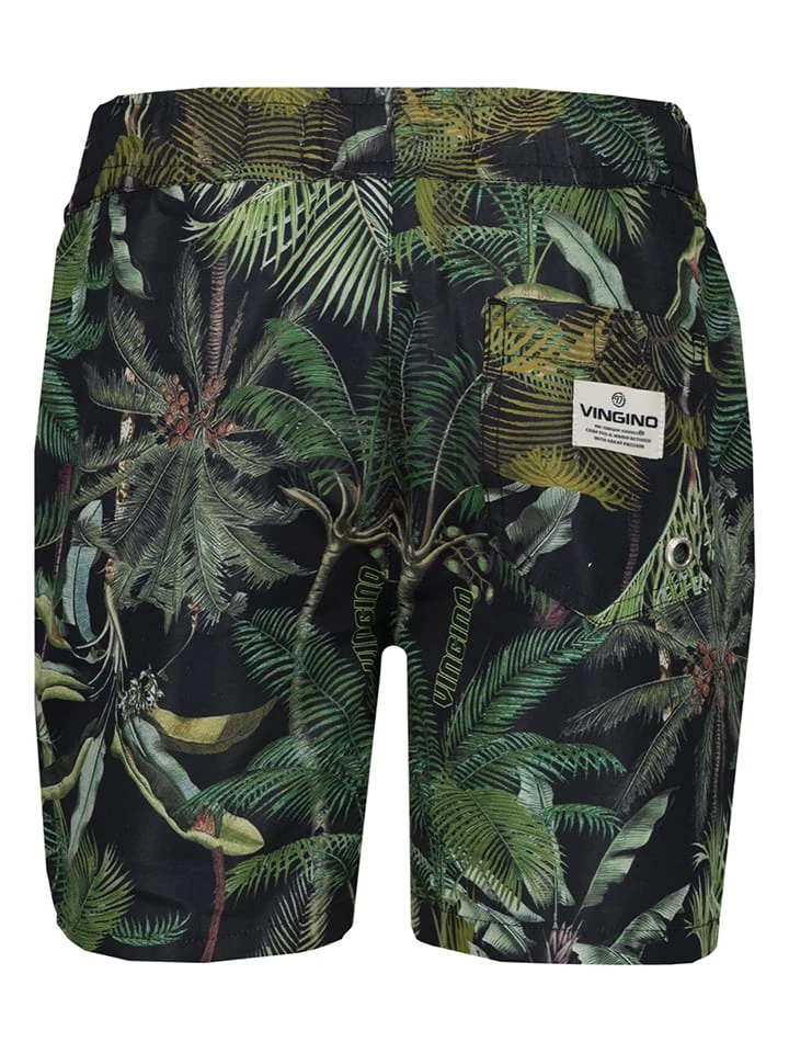 Vingino Badeshorts In Schwarz/ Bunt 4 Vingino Badeshorts In Schwarz/ Bunt – Bild 2