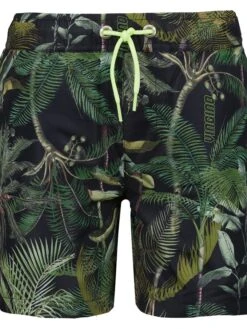 Vingino Badeshorts In Schwarz/ Bunt