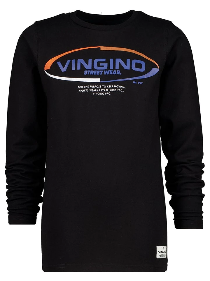 Vingino Longsleeve "Jackle" In Schwarz 3 Vingino Longsleeve "Jackle" In Schwarz
