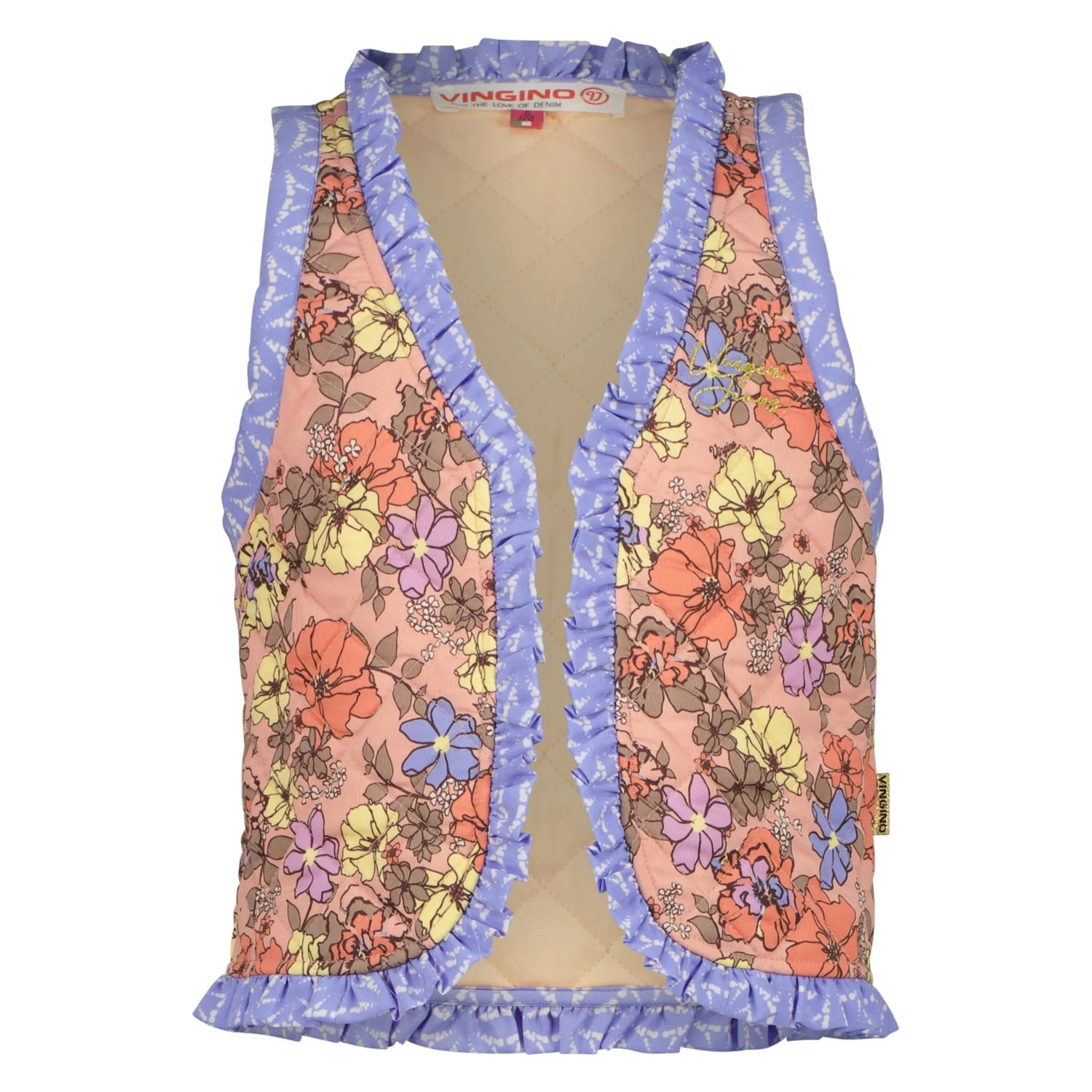 Vingino Weste Tannoek In Light Coral 3 Vingino Weste Tannoek In Light Coral