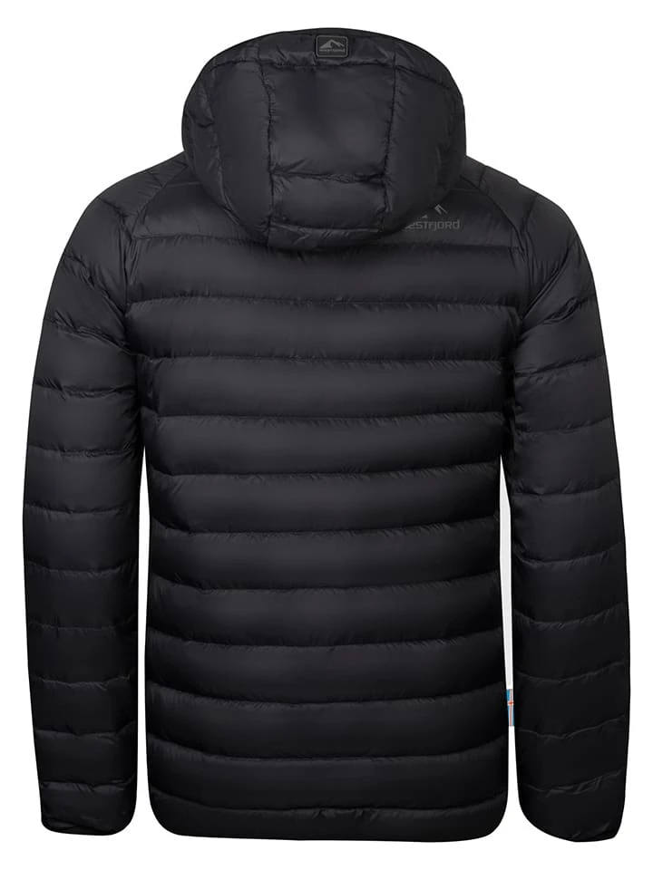 Daunenjacke "Snaefell" In Schwarz 4 Daunenjacke "Snaefell" In Schwarz – Bild 2