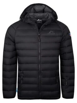 Daunenjacke "Snaefell" In Schwarz