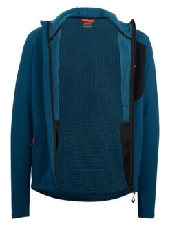 Fleecejacke "Thingvellir" In Dunkelblau -Trendiges Bekleidungsgeschäft westfjord fleecejacke thingvellir in dunkelblau 1