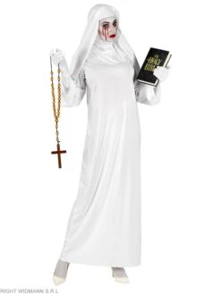 WIDMANN 3tlg. Kostüm "GEISTERNONNE" In Weiß -Trendiges Bekleidungsgeschäft widmann 3tlg kostum geisternonne in weiss 1