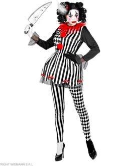 WIDMANN 3tlg. Kostüm "HORROR HARLEKINA" In Schwarz/ Weiß 7 WIDMANN 3tlg. Kostüm "HORROR HARLEKINA" In Schwarz/ Weiß -Trendiges Bekleidungsgeschäft widmann 3tlg kostum horror harlekina in schwarz weiss 1