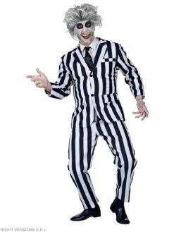 WIDMANN 3tlg. Kostüm "SLEAZY GHOST" In Schwarz/ Weiß -Trendiges Bekleidungsgeschäft widmann 3tlg kostum sleazy ghost in schwarz weiss 1