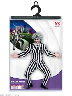 WIDMANN 3tlg. Kostüm "SLEAZY GHOST" In Schwarz/ Weiß -Trendiges Bekleidungsgeschäft widmann 3tlg kostum sleazy ghost in schwarz weiss 3