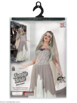 WIDMANN 3tlg. Kostüm "ZOMBIE BRAUT" In Grau 9 WIDMANN 3tlg. Kostüm "ZOMBIE BRAUT" In Grau -Trendiges Bekleidungsgeschäft widmann 3tlg kostum zombie braut in grau 3