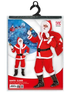WIDMANN 8tlg. Kostüm "Deluxe Santa Claus" In Rot/ Weiß -Trendiges Bekleidungsgeschäft widmann 8tlg kostum deluxe santa claus in rot weiss 4