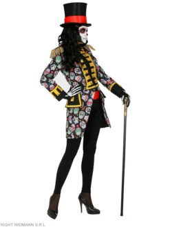 WIDMANN Kostümfrack "DIA DE LOS MUERTOS PARADEFRACK" In Schwarz/ Bunt -Trendiges Bekleidungsgeschäft widmann kostumfrack dia de los muertos paradefrack in schwarz bunt 2