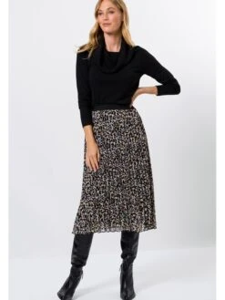 Zero Plisseerock In Braun 11 Zero Plisseerock In Braun -Trendiges Bekleidungsgeschäft zero plisseerock in braun 4