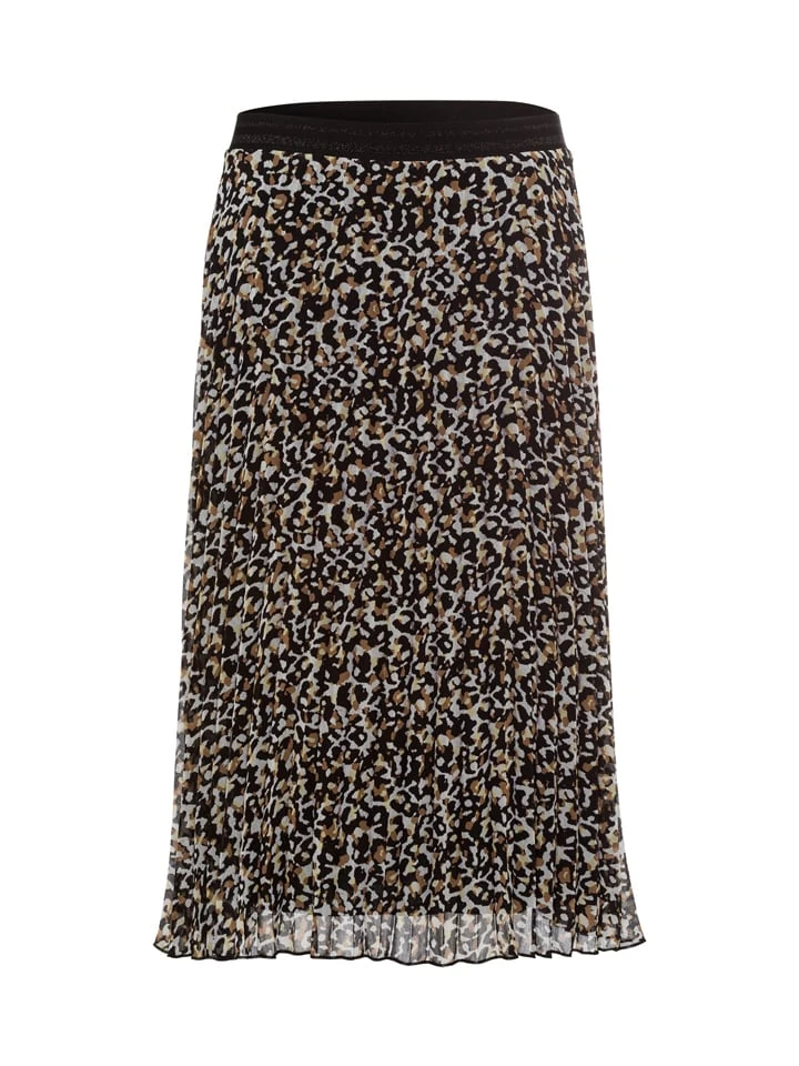 Zero Plisseerock In Braun 3 Zero Plisseerock In Braun